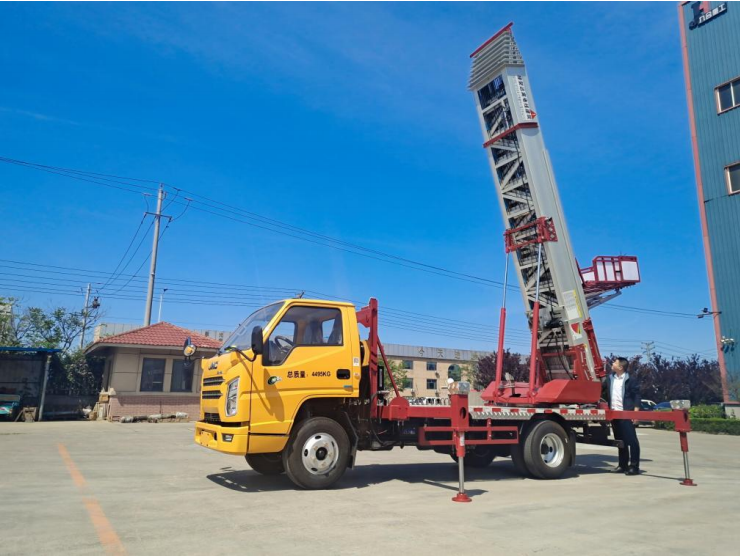 雨湖常年租赁32米云梯车